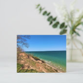 Lake Michigan, Port Washington, Wisconsin Briefkaart (Staand voorkant)