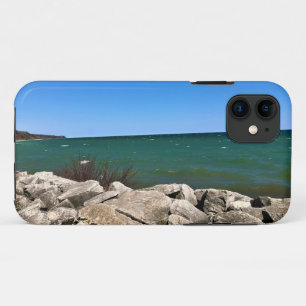 Lake Michigan, Port Washington, Wisconsin Case-Mate iPhone Case