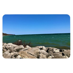 Lake Michigan, Port Washington, Wisconsin Magneet