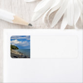 Lake Michigan retouradreslabel Etiket (Insitu)