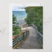 Lake Michigan Save The Date (Voorkant)