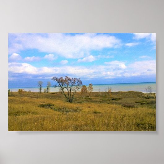 Lake Michigan, Sheboygan, Wisconsin Poster (Voorkant)