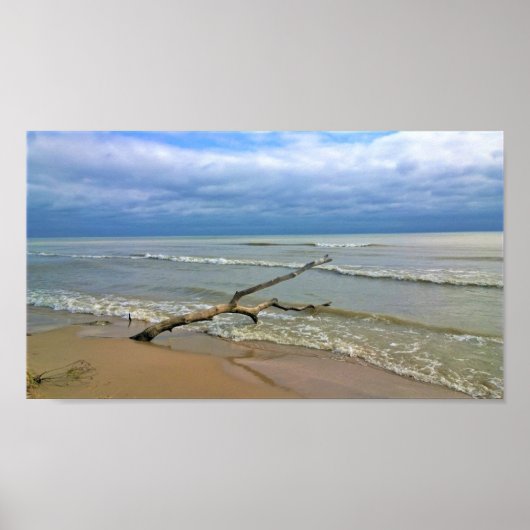 Lake Michigan, Sheboygan, Wisconsin Poster (Voorkant)