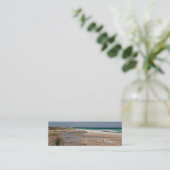 Lake Michigan Shore Mini Visitekaartje (Staand voorkant)