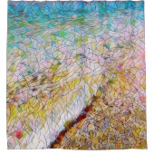 Lake Michigan Shore Shower Curtain Douchegordijn (Voorkant)