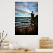 Lake Michigan - St. Ignace, MI Poster (Keuken)