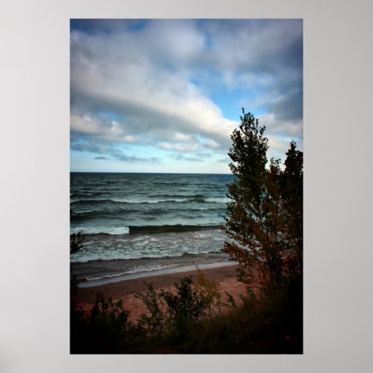 Lake Michigan - St. Ignace, MI Poster (Voorkant)
