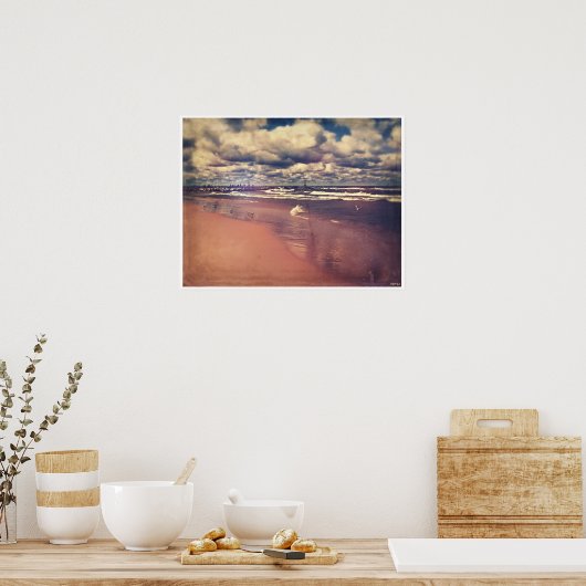 Lake Michigan Summer Poster (Keuken)