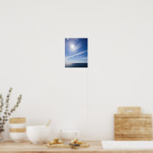 Lake Michigan Sunny Day Poster (Keuken)