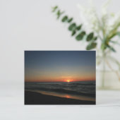 Lake Michigan Sunset 2 Briefkaart (Staand voorkant)
