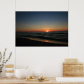 Lake Michigan Sunset 2 Poster (Keuken)