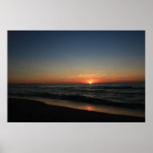 Lake Michigan Sunset 2 Poster (Voorkant)