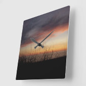 Lake Michigan Sunset Acrylic Wall klok (Hoek)