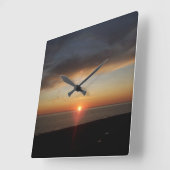 Lake Michigan Sunset Acrylic Wall klok (Hoek)