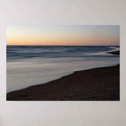 Lake Michigan Sunset, Mears, Michigan Poster (Voorkant)