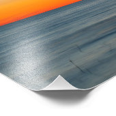 Lake Michigan Sunset, Michigan Foto Afdruk (Hoek)