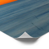 Lake Michigan Sunset, Michigan Poster (Hoek)