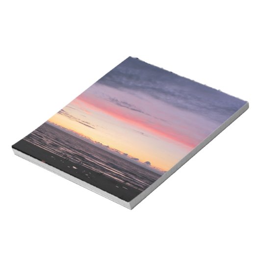 Lake Michigan Sunset Notepad Notitieblok (Linkerzijde)