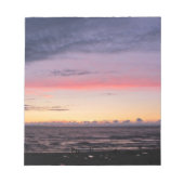 Lake Michigan Sunset Notepad Notitieblok (Voorkant)