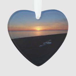 Lake Michigan Sunset Ornament