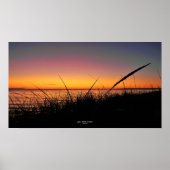 Lake Michigan Sunset Poster (Voorkant)