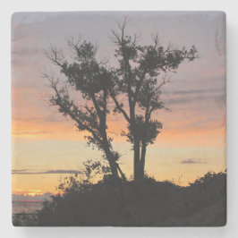 Lake Michigan Sunset Stenen Onderzetter