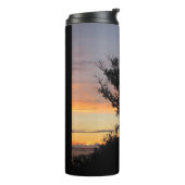 Lake Michigan Sunset Thermosbeker (Gedraaid links)