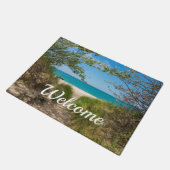 Lake Michigan Tranquility Welcome Doormat Deurmat (Schuin)