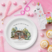 Lake Michigan | Verjaardagsweekend Papieren Bordje (Feest)