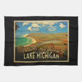 Lake Michigan Vintage Theedoek (Horizontaal)