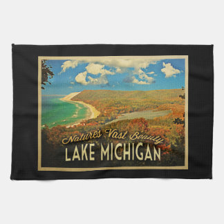Lake Michigan Vintage Theedoek