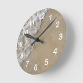 Lake Michigan Wave on Sand Beach Ronde Klok (Hoek)