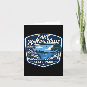 Lake Mineral Wells State Park buiten natuur Kaart