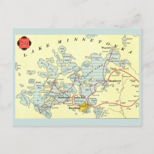 Lake Minnetonka kaart