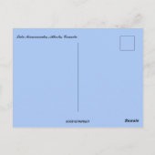 Lake Minnewanka Alberta Canada Briefkaart (Achterkant)