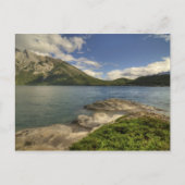 Lake Minnewanka Briefkaart (Voorkant)