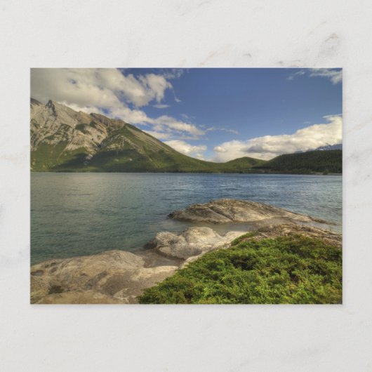 Lake Minnewanka Briefkaart (Voorkant)