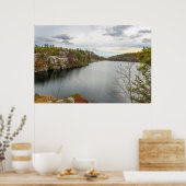 Lake Minnewaska Panorama Poster (Keuken)