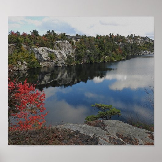 Lake Minnewaska Poster (Voorkant)