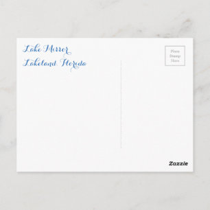 Lake Mirror - Lakeland, briefkaart Florida