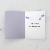 Lake Mist Verjaardag Kaart (Binnen)