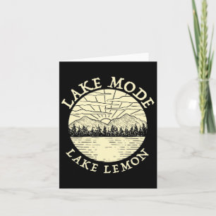 Lake Mode Lake Lemon Camping Indiana Camper Famili Kaart