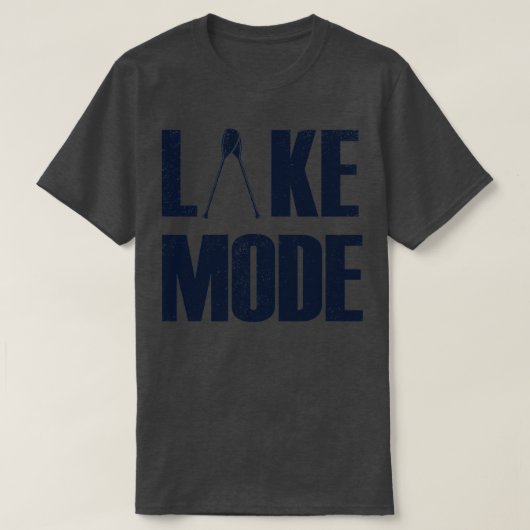 Lake Mode Oars Zomervakantie Weekend Tri T-shirt (Design voorkant)