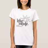 Lake Mode Summer Sun T-shirt (Voorkant)
