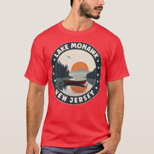 Lake Mohawk New Jersey zonsondergang T-shirt