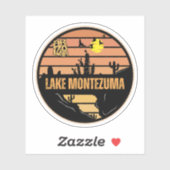 Lake Montezuma, Arizona Sticker (Vel)