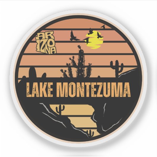 Lake Montezuma, Arizona Sticker (Voorkant)
