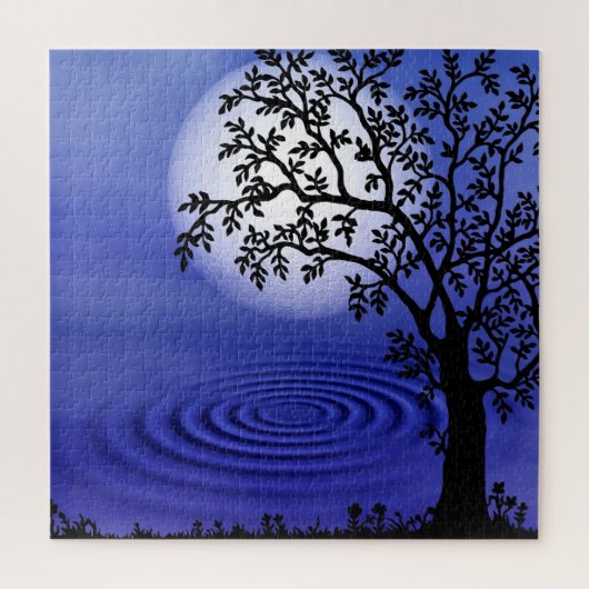 Lake Moon Jigzaag Puzzle Legpuzzel (Verticaal)