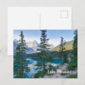 Lake Moraine bij Banff Canada Briefkaart (Voorkant / Achterkant)