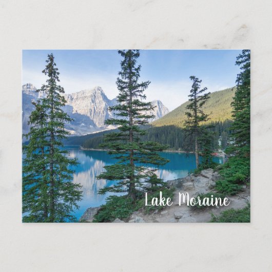 Lake Moraine bij Banff Canada Briefkaart (Voorkant)